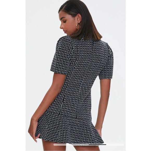 Tweed Blazer Flounce Dress - Picture 3 of 15